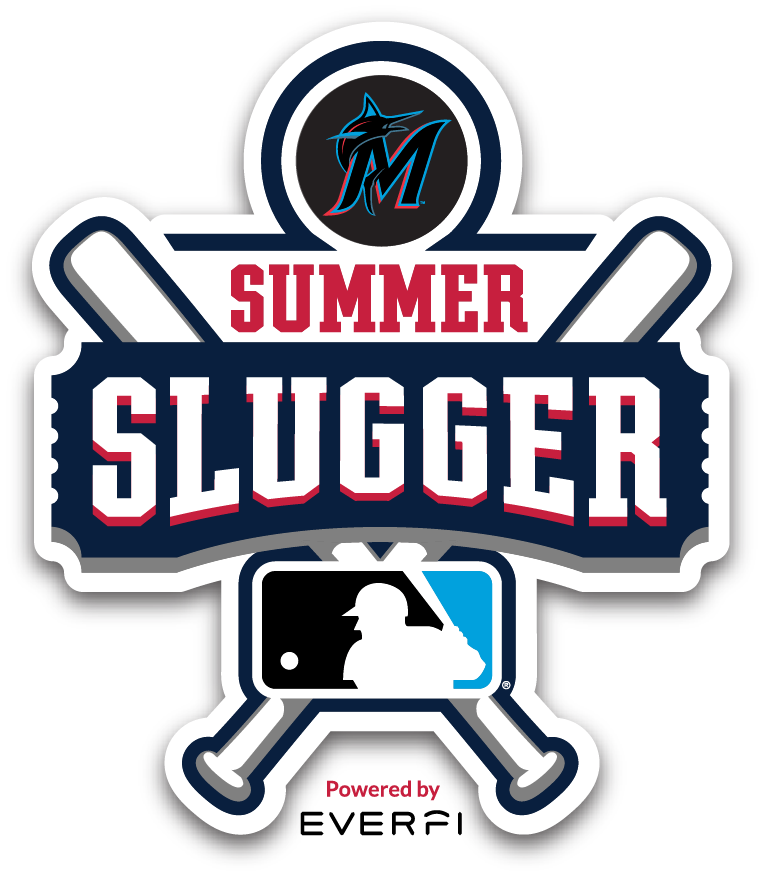 Summer Slugger Marlins logo